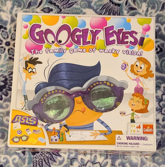 " Goliath GOOGLY EYES " The Family Game Of Wacky Vision! HQ2268 #76106 New 2014