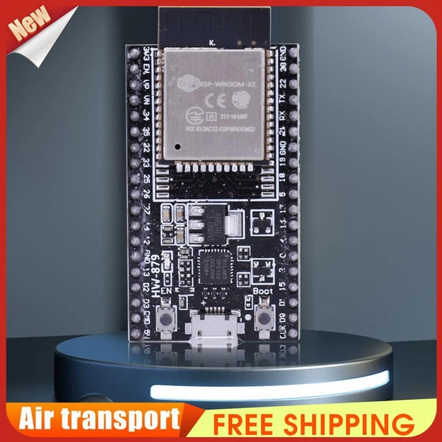 NEW 3PCS ESP32 Development Board 500mA ESP32-DevKitC Core Board WiFi ...
