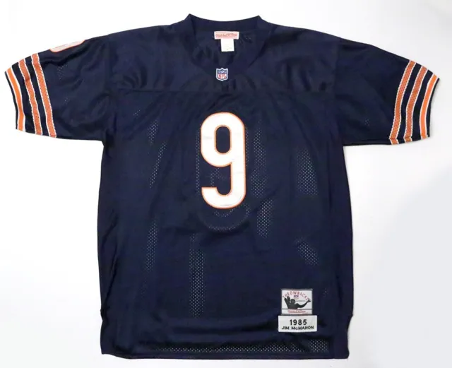 Chicago Bears Jim McMahon #9 Mitchell & Ness Throwback Jersey  Size 54 Mens XL