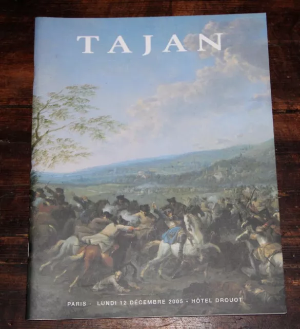 CATALOGUE VENTE 2005 DROUOT TAJAN Tableaux anciens Ecole Flamande Romaine ….