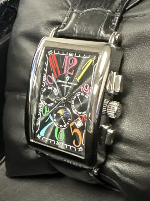 Christian Van Sant Men's Prodigy Black Dial Watch - CV9132 Christian Van Sant Men's Prodigy Black Dial Watch - CV9132
