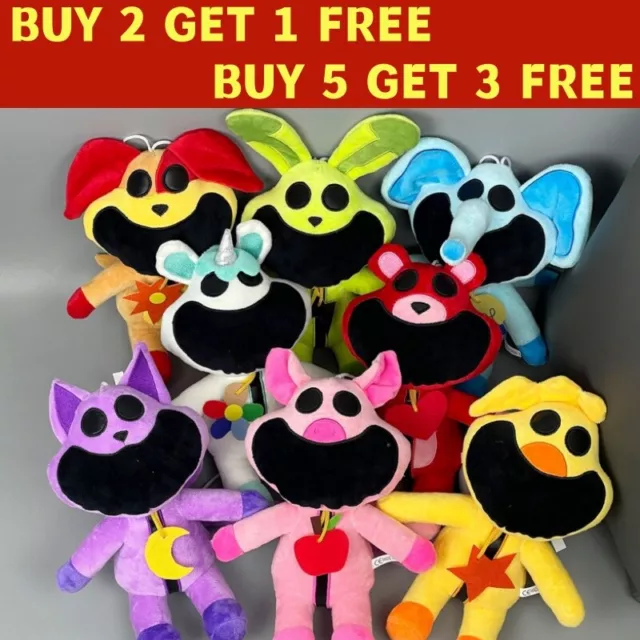 Smiling Critters Plushies Stuffed Animal Pillow Toy Doll Chapter 3 Gift All Sets