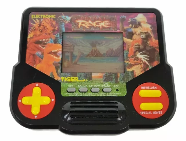 VERY RARE VINTAGE 1996 MASKED RIDER LCD HANDHELD GAME TIGER NEW SEALED MOSC  !