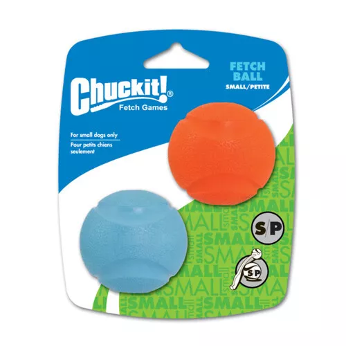 Chuckit! Apporter Ballon Chien Jouet Assorti, 1 Chaque/2 Pk , Petit Par Chuckit