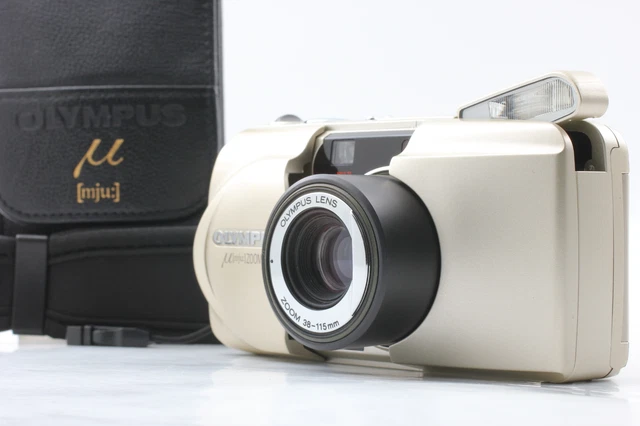 [MINT w/case] Olympus μ mju Zoom 115 35mm Film Camera From JAPAN
