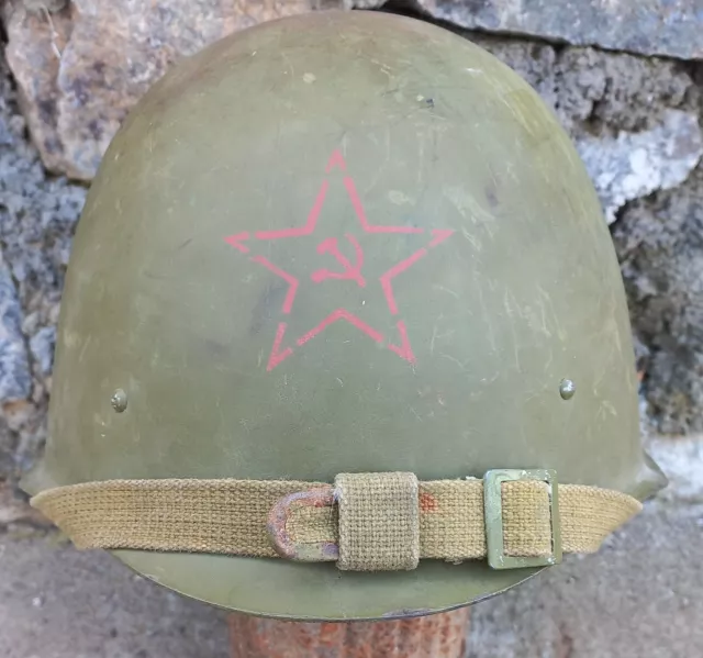 Helmet Steel SSh-40 WW2 Original Russian RKKA Red Army