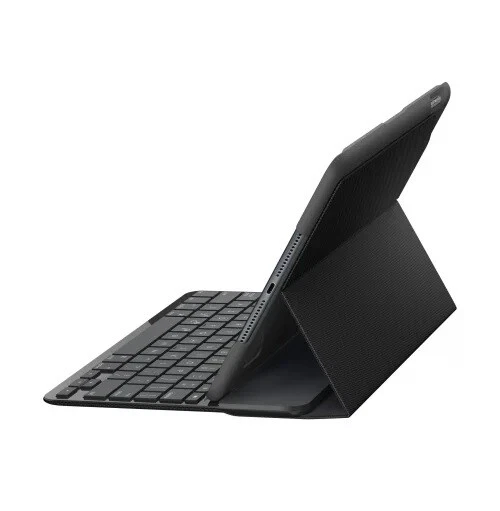 Logitech Slim Folio Tastiera e Folio Custodia Bluetooth Nero Layout SVIZZERO TEDESCO