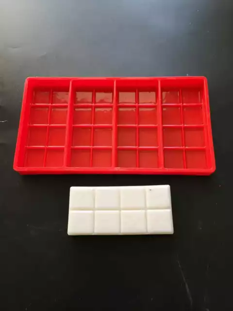 Square Chunks Chocolate style Snap bar Silicone Mould  Wax Melts, Candles, Soaps