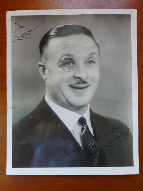 AUTOGRAPH of Operatic SINGER GEORGE CLARKE