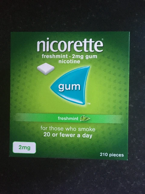 Nicorette Freshmint 2 mg. 210 piezas caducado 10/22
