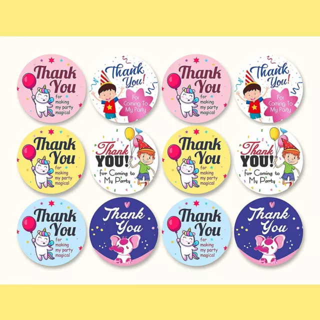 Geschenkanhänger Thank You Sticker 96 Teile
