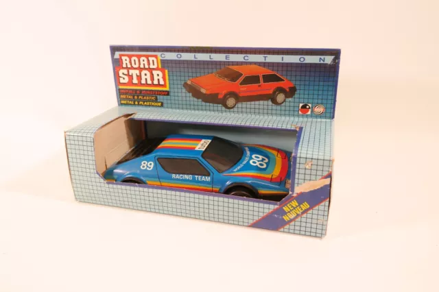 MSB Road Star Rallye Car Solid DDR Spielzeug Blechspielzeug mit OVP