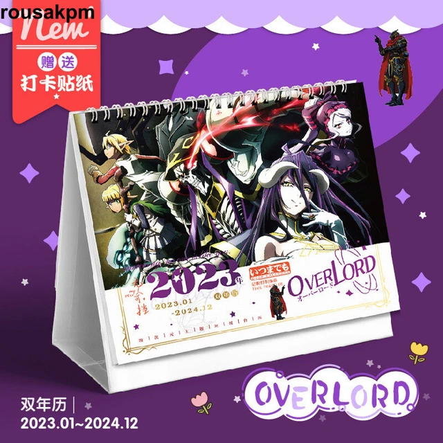 ANIME HONKAI IMPACT 3rd 2023 Desk Calendar Desktop Schedule Calendar