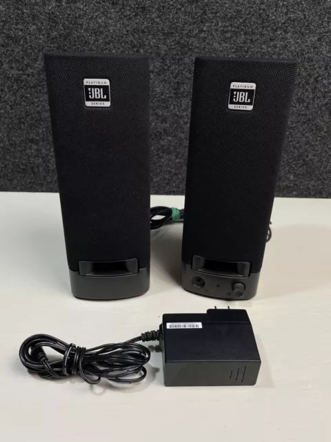 JBL PLATINUM SERIES Computer Speakers Wired HP Model SP08A11 With