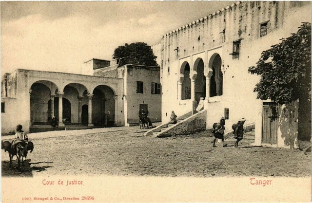 CPA AK MOROCCO TANGER - Court of Justice (280976)