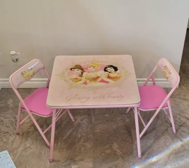 Disney Princess Table And Chairs FOR SALE PicClick