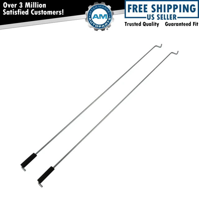 Tailgate Latch Rod Pair of 2 for Chevy GMC Pickup C/K Series C1500 K1500 New