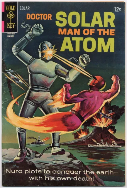 Doctor Solar Man of the Atom 22 VF- 7.5 Gold Key 1968 Nuro George Wilson