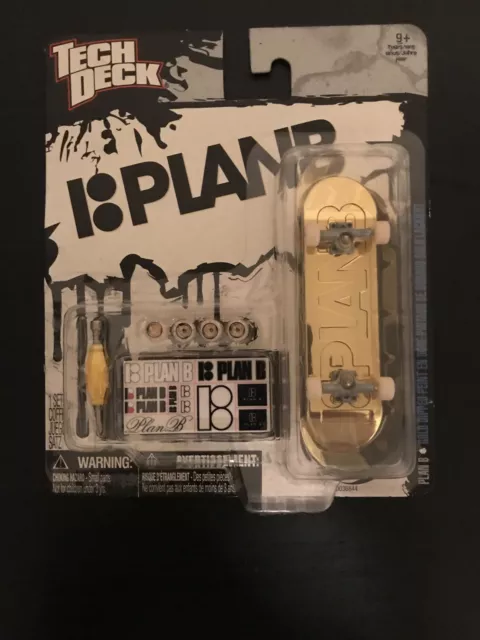 Plan b gold sales dipped tech deck