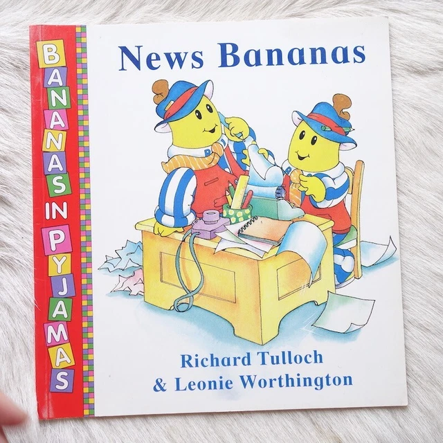 RICHARD TULLOCH NEW bananas in pyjamas tv show book leonie worthington