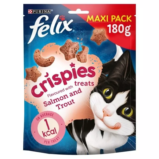 Felix Soufflé Saumon Et Truite Chat Friandise 8 X 45g