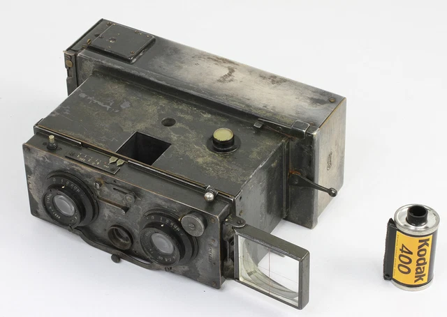 Ontoscope Paul CORNU Grupo Paris Francia A 1925 Trasera Coche Campana Paris