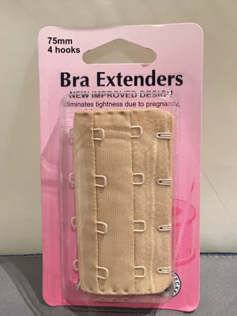 Hemline Bra Extender 1 x 75mm  Colour Nude