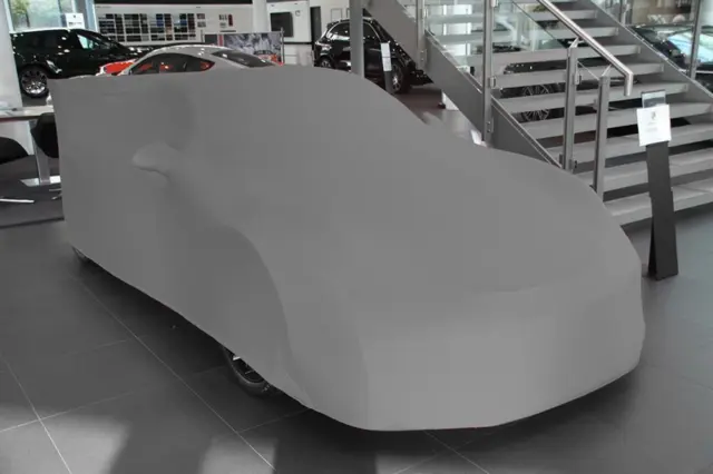Cubierta de coche garaje completo gris interior con bolsillos espejo para Porsche 991 GT3 RS