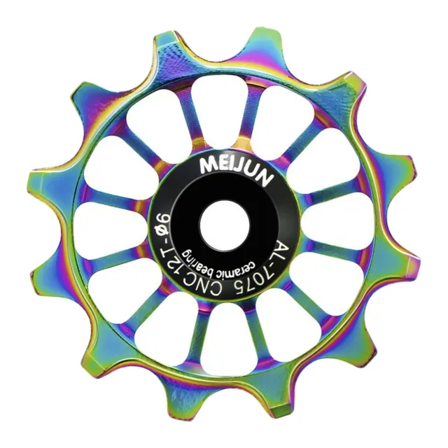 Mountain Bike MTB Aluminium Derailleur Jockey Wheel Pulley 12T Diameter 48mm UK