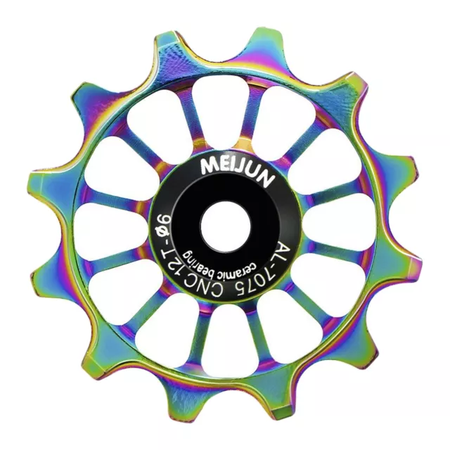 Mountain Bike MTB Aluminium Derailleur Jockey Wheel Pulley 12T Diameter 48mm UK