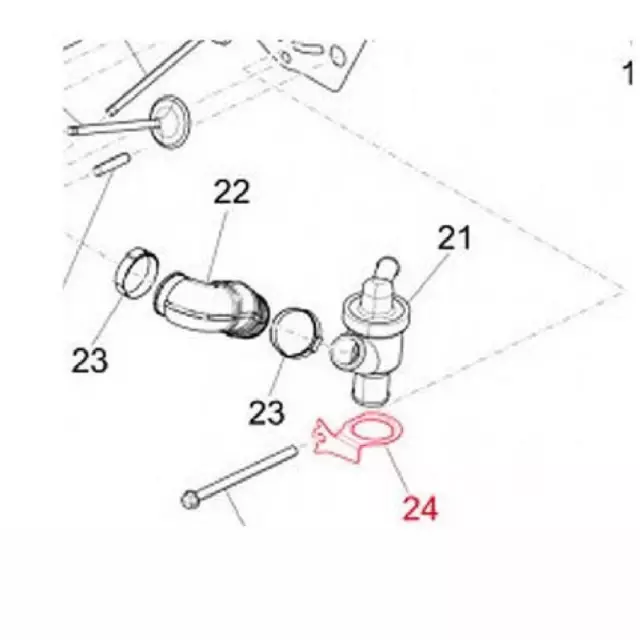 PIAGGIO PI840062 Attaque Thermostat Aprilia 500 Atlantic Sprint 2005-2010