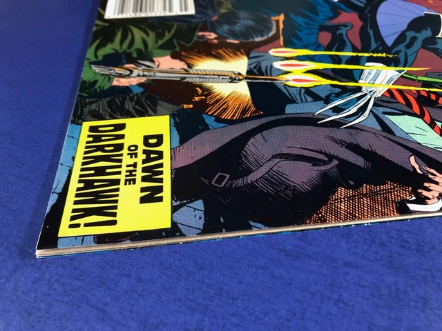 DARKHAWK # 1 (1991, Vol 1, Marvel) NEWSSTAND 1st Full App/ORIGIN Darkhawk VF/NM 7