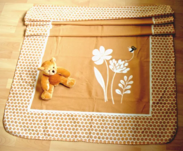 cadeau neuf grand plaid couverture pour bébé + peluche ourson