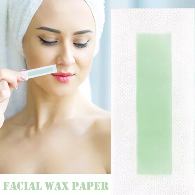 Hair Removal Wax Strips Depilation Wax Paper Hair Epilator Waxing Wipe Sticker