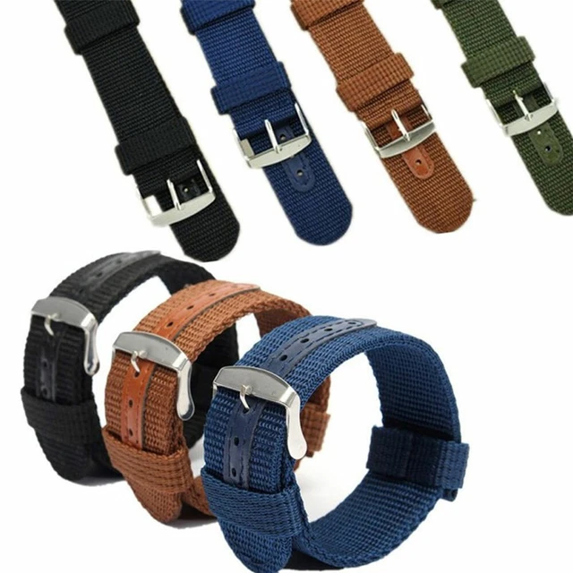 Moda Militare Nylon Polso Cinturino Nylon Orologio Cinghie Ricambio Cintura Hl