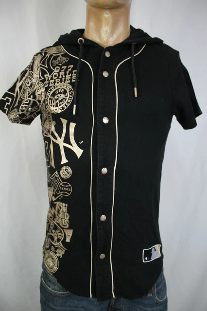MAJESTIC NEW YORK YANKEES FELPA UOMO Tg XS MAN SPORT VINTAGE SWEATSHIRT I484
