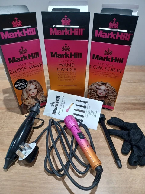 MARK HILL HOT Black Pick N Mix Textured Waver Bubble Wand 9.00 PicClick UK