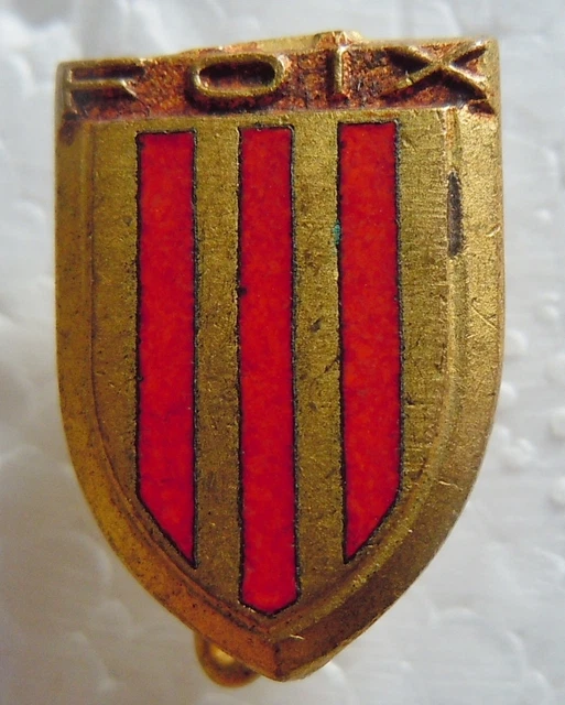 Insigne Boutonnière 14 Mm - Blason De Briançon émail Ancien - ORIGINAL France