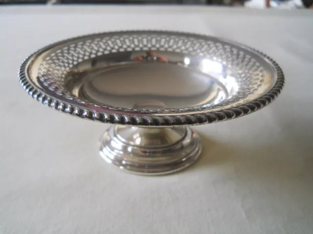 Birks Sterling Silver Pedestal Comport Candy