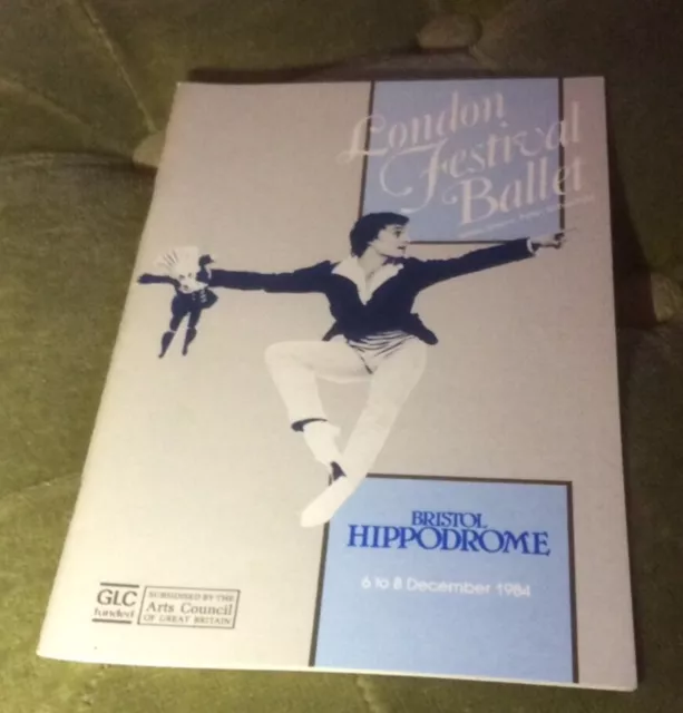 London Festival Ballet ~ Bristol Hippodrome ~ Programme 1984