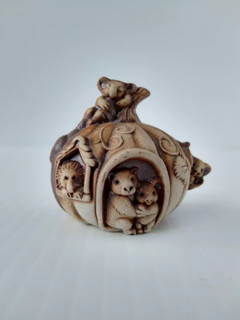 Swagman Pottery Australia - Wombat /Koala/Echidna Miniature Ornament