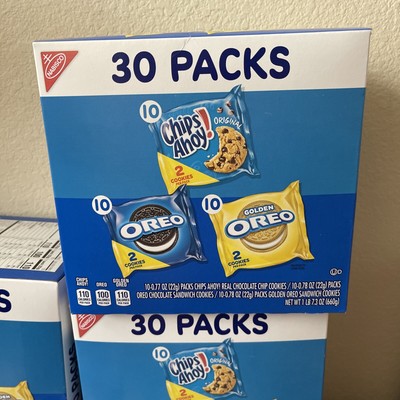 30 COUNT NABISCO Sweet Treats Cookie Variety Pack OREO, Nabisco Sweet