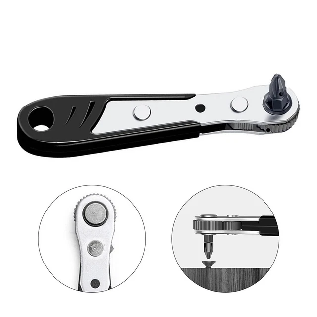 Llave hexagonal llave de trinquete publicación rápida rotación rápida