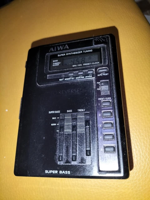 Lot de 5 walkman pour pieces sony aiwa