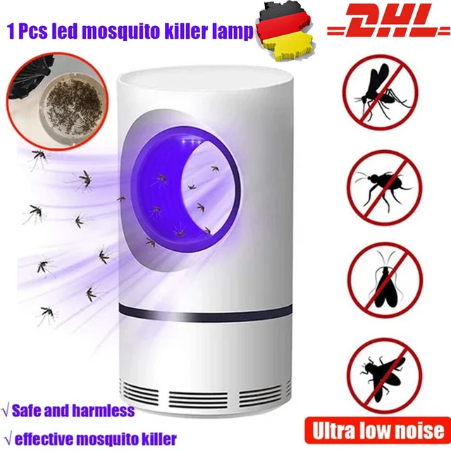Moskito Killer Insektenvernichter USB Elektrisch UV LED Lampe M¨¹ckenfalle Licht