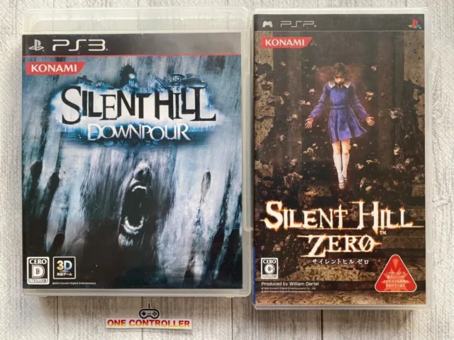 SONY PS3 & PSP  Silent Hill Downpour & Silent Hill zero set from Japan