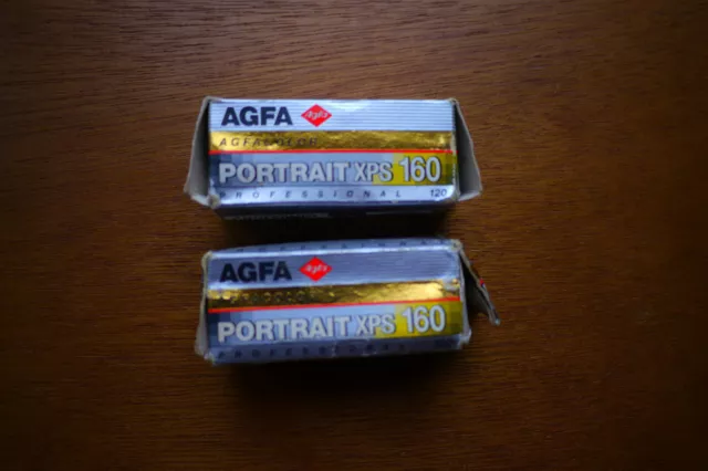 Agfa Portrait XPS 160 Professional Film Format 120 Expired