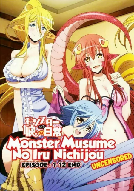 Monster Musume no Oisha-san (VOL.1 - 12 End) ~ All Region ~ English Dubbed  ~ DVD