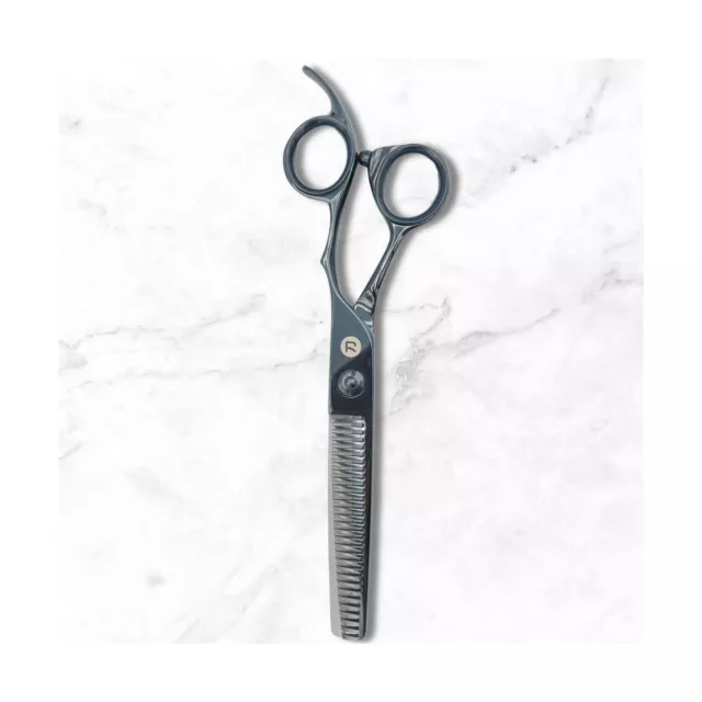 Black Hair Thinning Shears for Professional Barbers and Hairdressers - Japane... 3