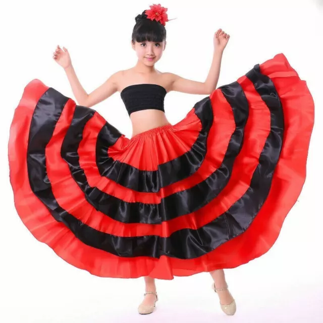 Gonna sales flamenco bambina